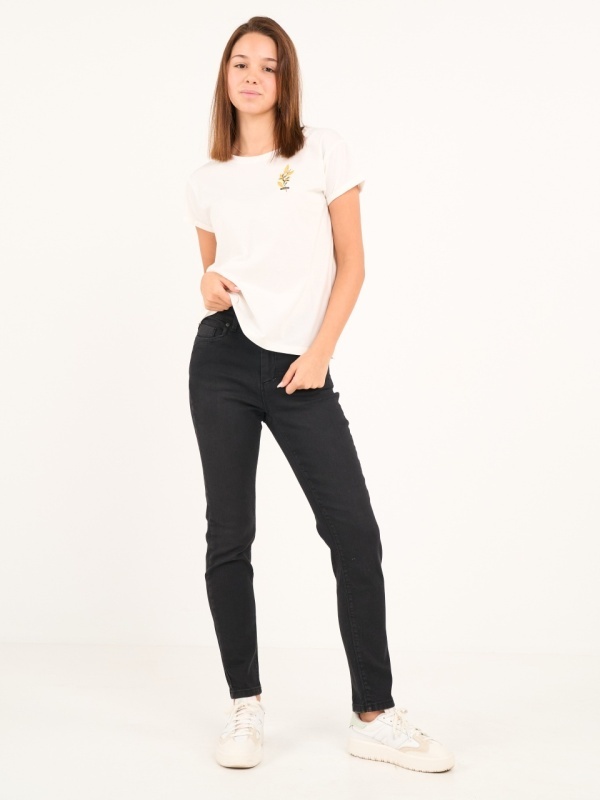Timeout - Blugi dama skinny de culoare inchisa - Img 8