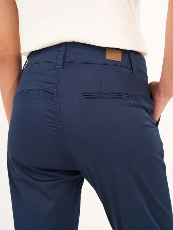 Timeout - Pantaloni lungi dama de culoare uniforma - Img 4