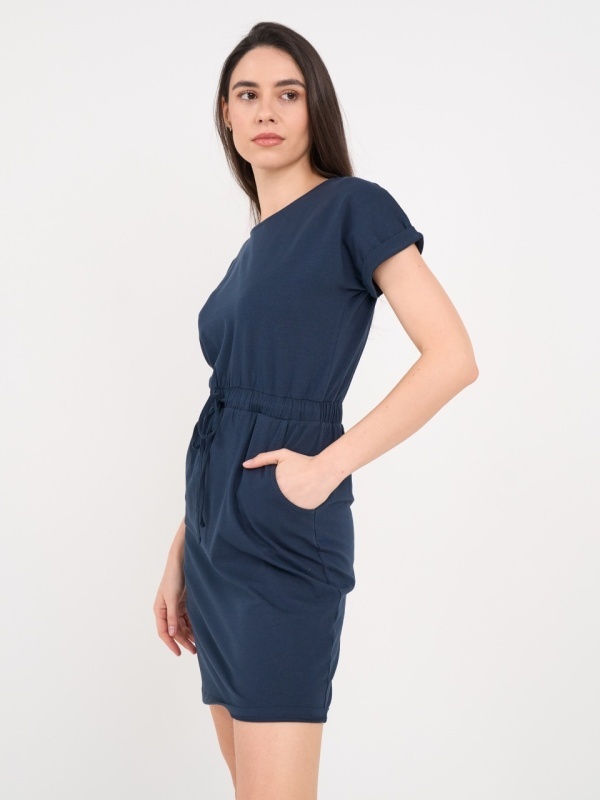 Timeout - Rochie dama de culoare uniforma - Img 2
