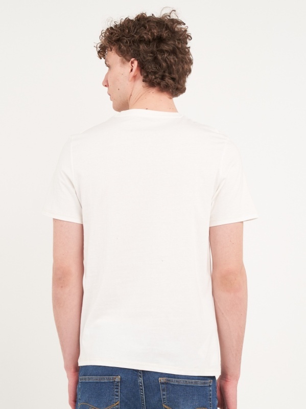 Timeout - Tricou barbat cu maneca scurta de culoare uniforma - Img 4