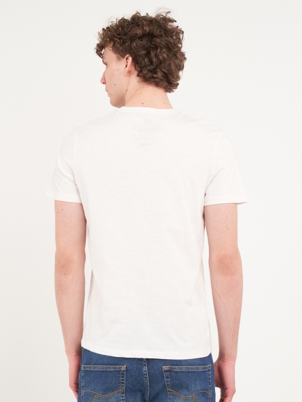 Timeout - Tricou barbat cu maneca scurta de culoare uniforma - Img 4