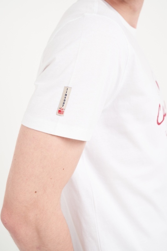 Timeout - Tricou barbat cu maneca scurta si imprimeu - Img 3