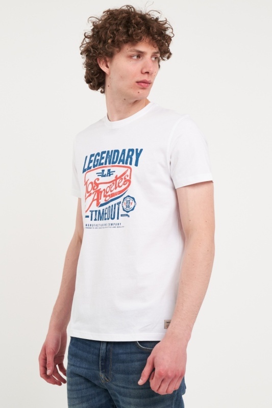 Timeout - Tricou barbat cu maneca scurta si imprimeu - Img 6