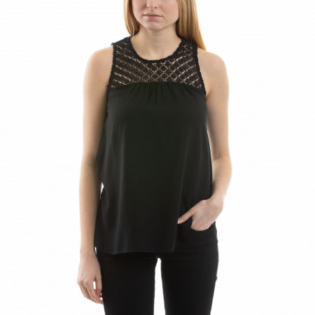 Timeout - Tricou dama fara maneci cu model