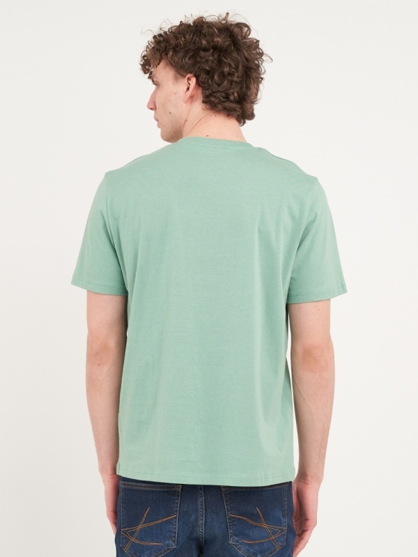 Kenvelo - Tricou barbat cu maneca scurta si imprimeu - Img 4