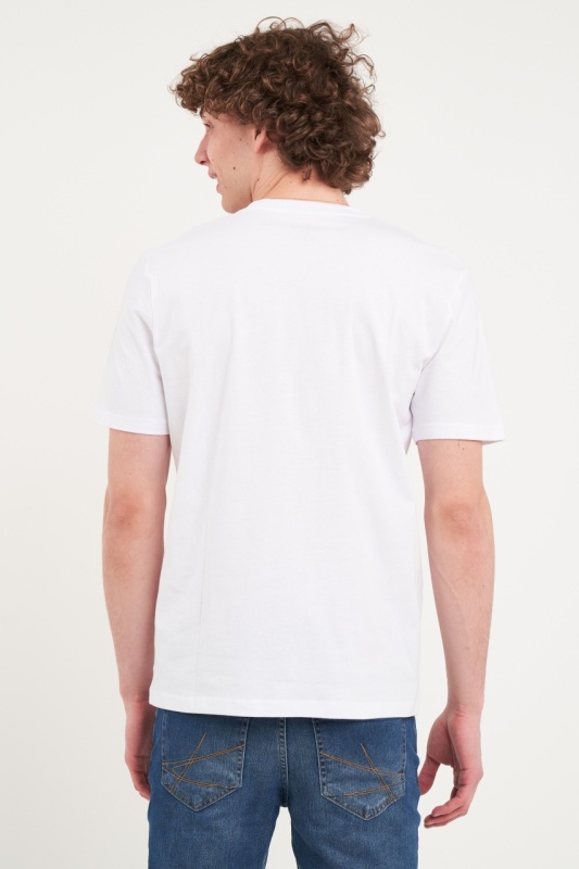 Kenvelo - Tricou barbat de culoare uniforma - Img 4