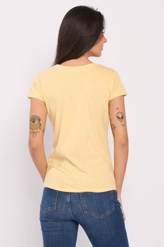 Kenvelo - Tricou maneca scurta de dama cu imprimeu text - Img 3