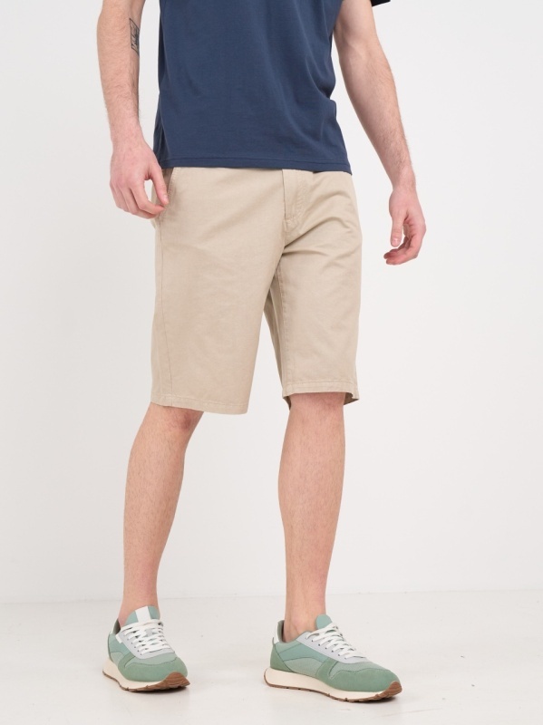 Lee Cooper - Bermude barbat de culoare uniforma - Img 8