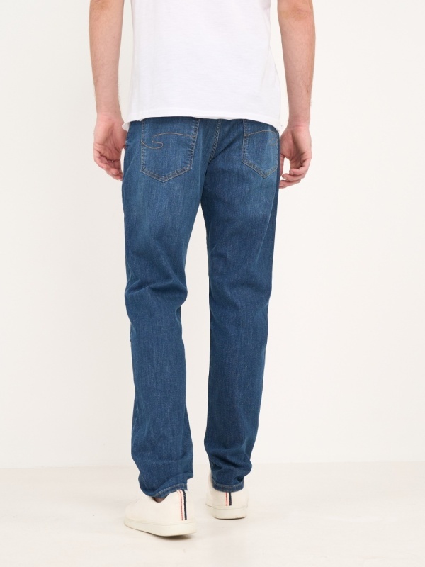 Lee Cooper - Blugi barbat slim cu aspect decolorat - Img 6