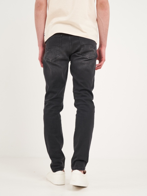 Lee Cooper - Blugi barbat slim cu aspect decolorat - Img 5