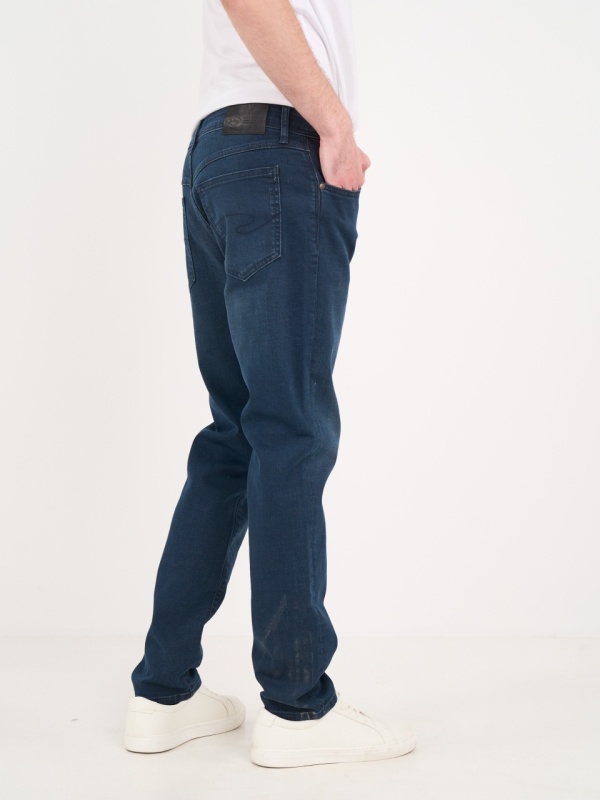 Lee Cooper - Blugi barbat slim de culoare inchisa - Img 4