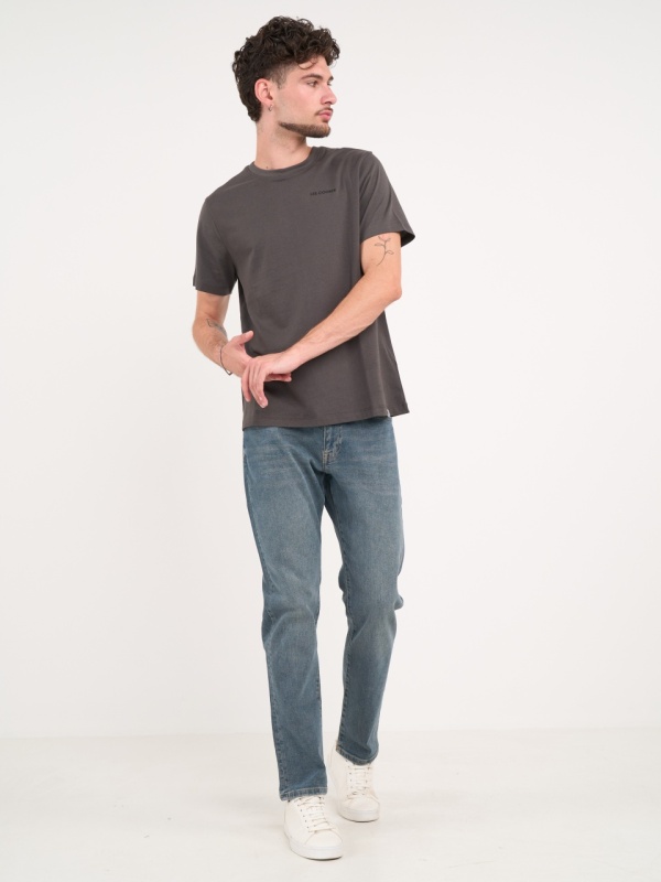 Lee Cooper - Blugi barbat straight cu aspect usor decolorat - Img 9