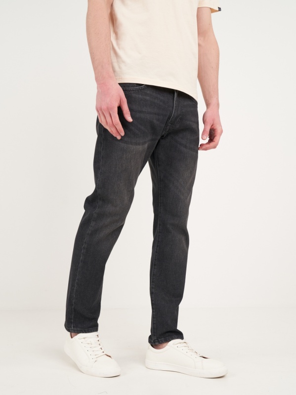 Lee Cooper - Blugi barbat straight de culoare inchisa - Img 6