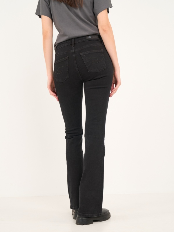 Lee Cooper - Blugi dama bootcut de culoare inchisa - Img 6