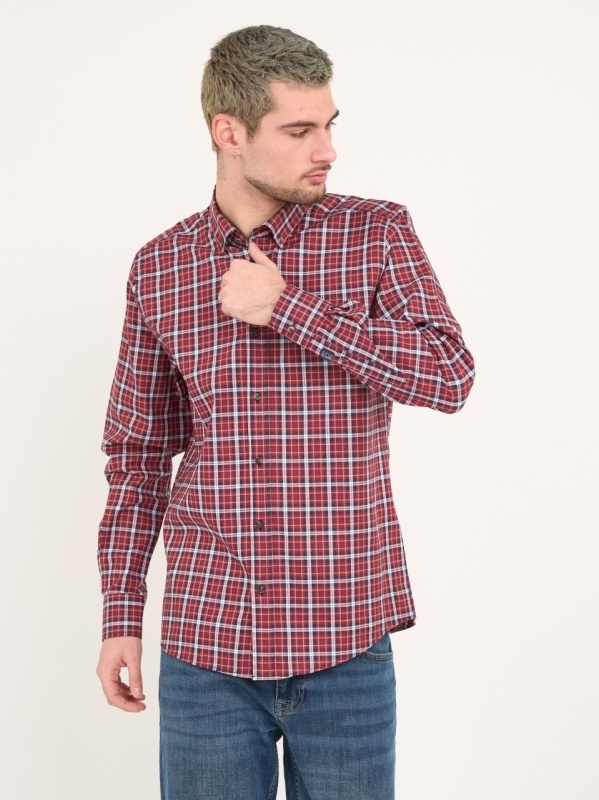 Lee Cooper - Camasa barbat cu maneca lunga si carouri - Img 6