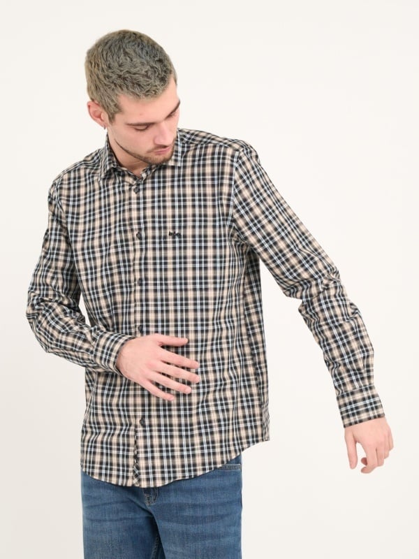 Lee Cooper - Camasa barbat cu maneca lunga si carouri - Img 7