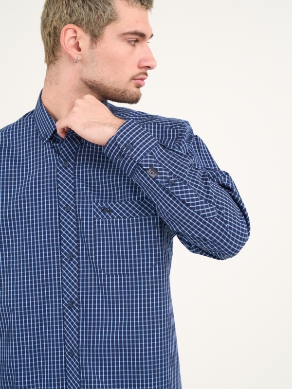 Lee Cooper - Camasa barbat cu maneca lunga si detalii logo - Img 3