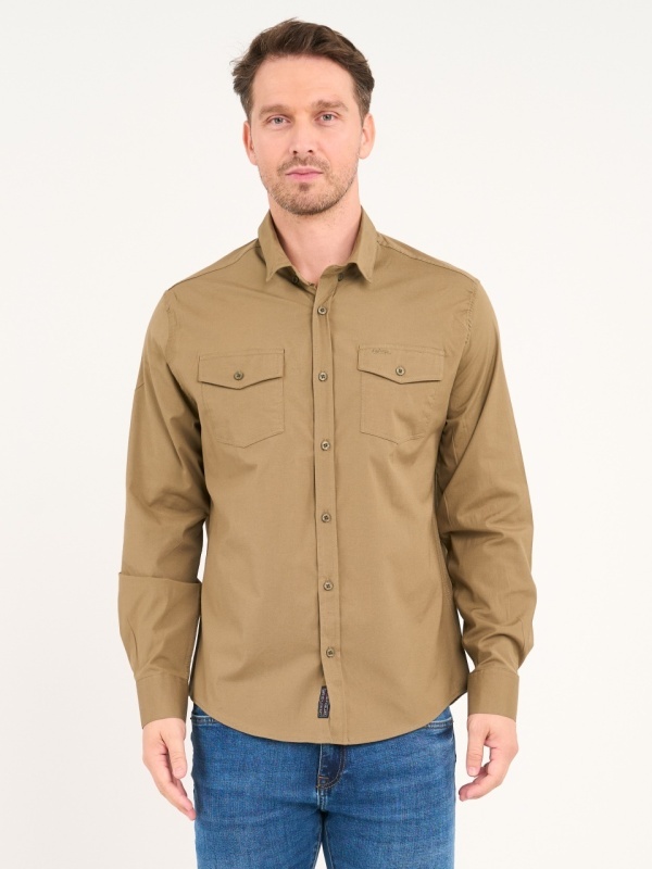 Lee Cooper - Camasa barbat maneca lunga de culoare uniforma - Img 7