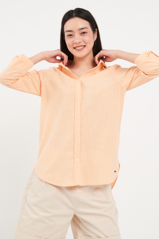 Lee Cooper - Camasa dama de culoare uniforma - Img 5