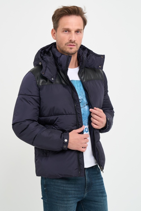 Lee Cooper - Jacheta barbat cu gluga si buzunare laterale - Img 8