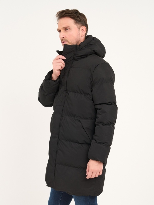 Lee Cooper - Jacheta barbat lunga cu buzunare si gluga - Img 5