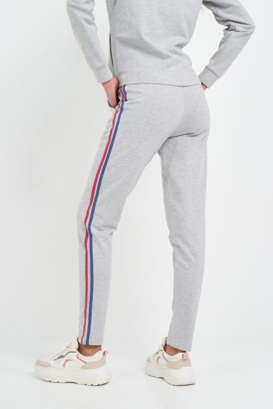 Lee Cooper - Pantaloni dama sport cu model in dungi - Img 5