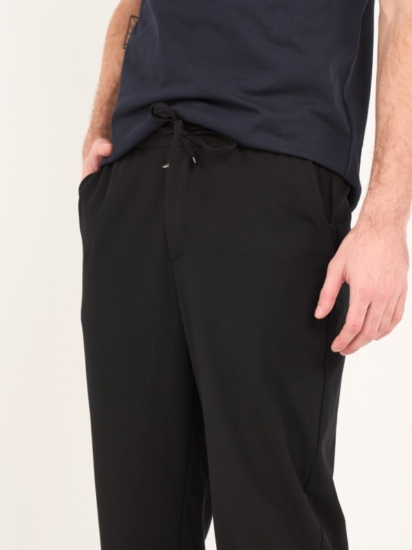 Lee Cooper - Pantaloni lungi barbat de culoare uniforma - Img 2