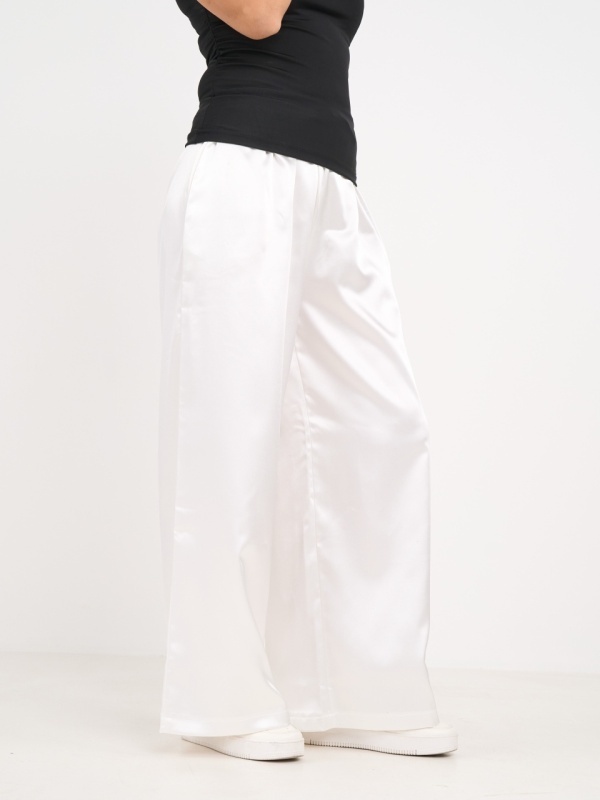 Lee Cooper - Pantaloni lungi dama cu buzunare de culoare uniforma - Img 6
