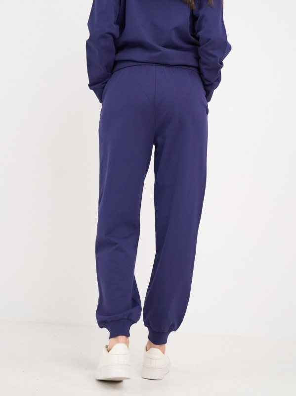 Lee Cooper - Pantaloni sport dama cu buzunare si logo aplicat - Img 4