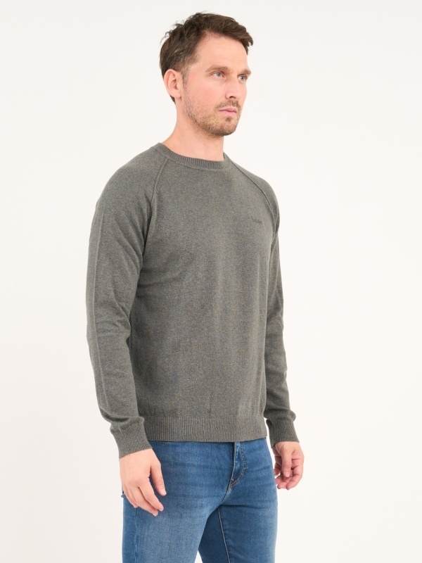 Lee Cooper - Pulover barbat cu maneca lunga de culoare uniforma - Img 5