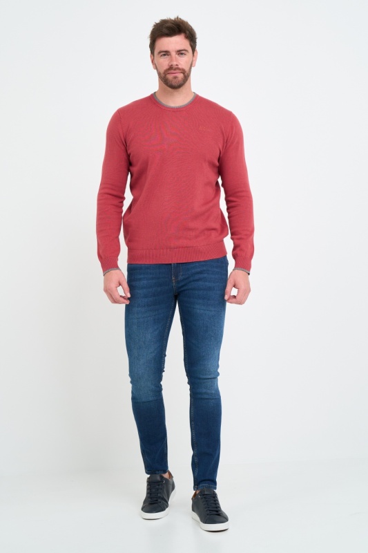 Lee Cooper - Pulover barbat de culoare uniforma - Img 6