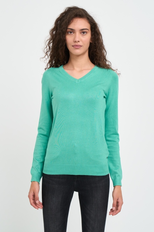 Lee Cooper - Pulover dama de culoare uniforma - Img 7