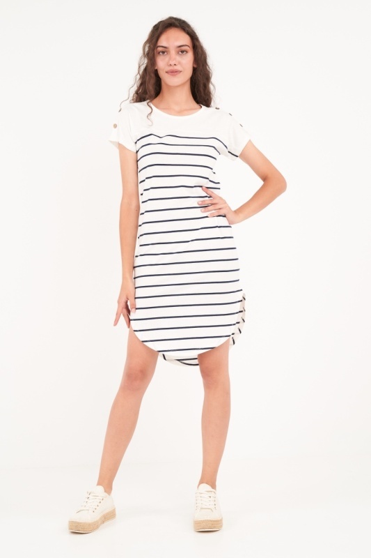 Lee Cooper - Rochie dama cu model in dungi - Img 7