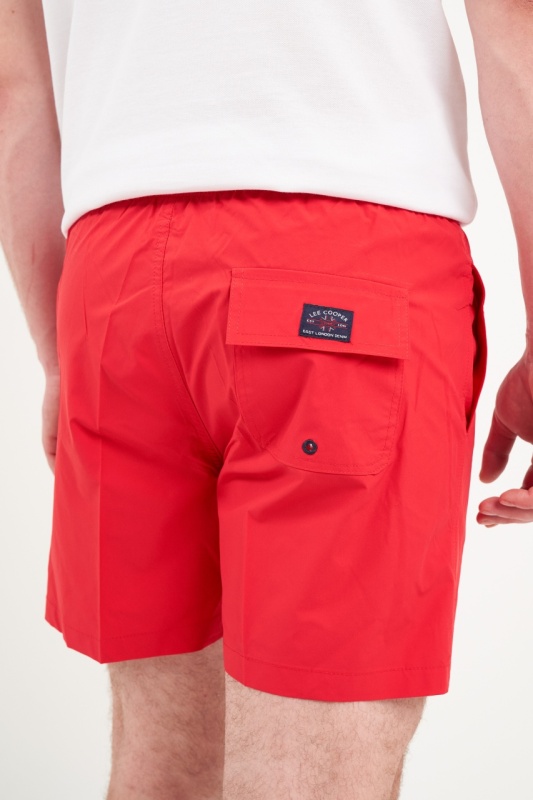 Lee Cooper - Sort de baie barbat de culoare uniforma cu logo - Img 3