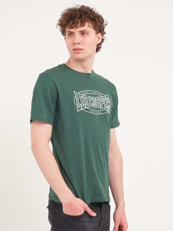 Lee Cooper - Tricou barbat cu imprimeu logo - Img 5