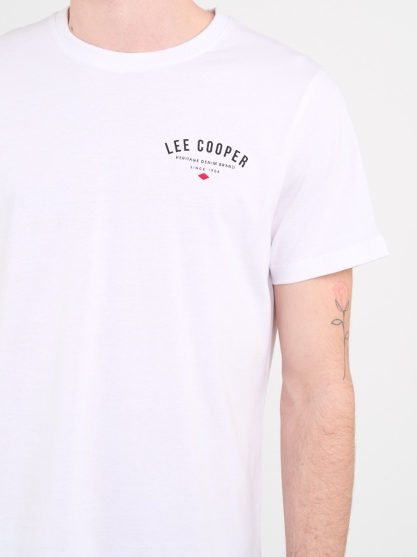 Lee Cooper - Tricou barbat cu imprimeu logo - Img 2