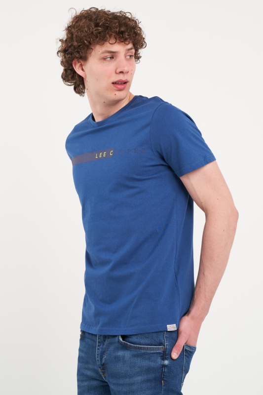 Lee Cooper - Tricou barbat cu imprimeu logo - Img 4