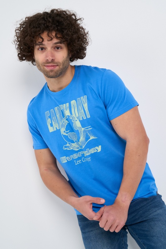 Lee Cooper - Tricou barbat cu imprimeu - Img 4