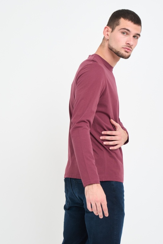 Lee Cooper - Tricou barbat cu maneca lunga cu logo - Img 2