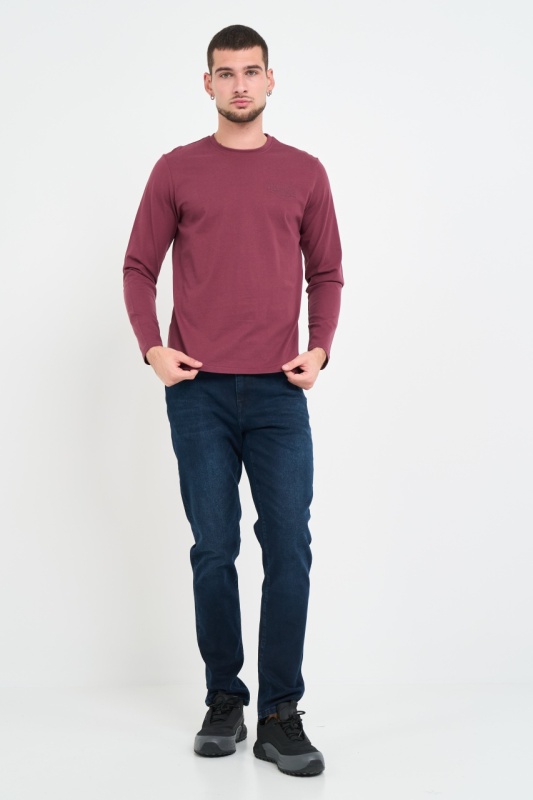 Lee Cooper - Tricou barbat cu maneca lunga cu logo - Img 11