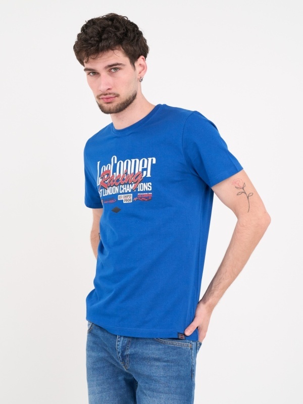 Lee Cooper - Tricou barbat cu maneca scurta si imprimeu grafic - Img 7