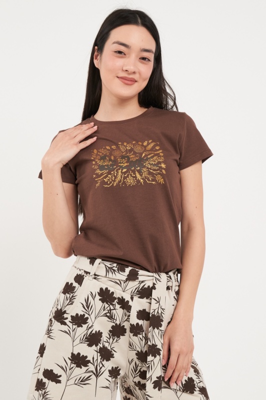 Lee Cooper - Tricou dama cu imprimeu logo - Img 5