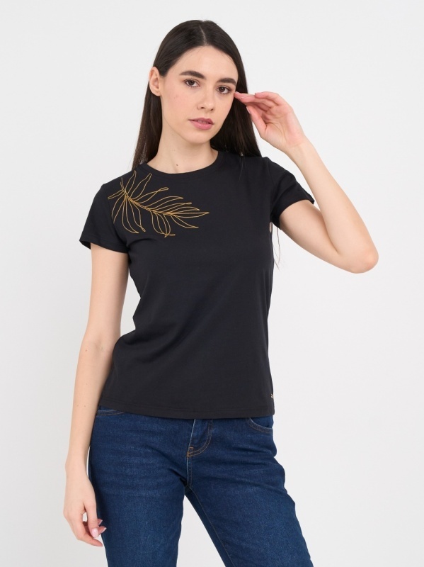 Lee Cooper - Tricou dama cu maneca scurta si detalii - Img 8