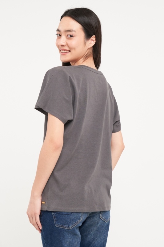 Lee Cooper - Tricou dama maneca scurta si detalii grafice - Img 6
