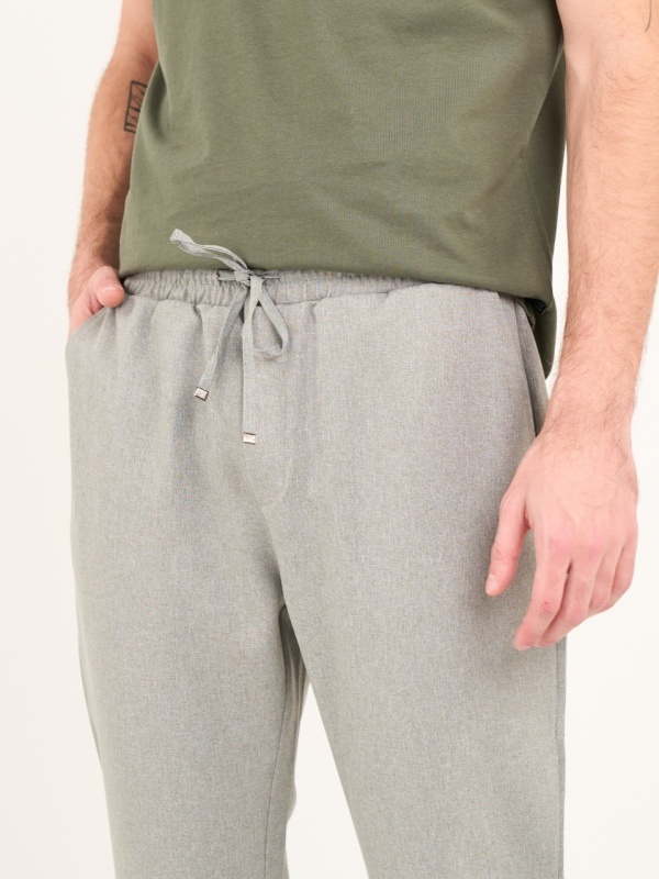 Timeout - Pantaloni lungi barbat de culoare uniforma - Img 2