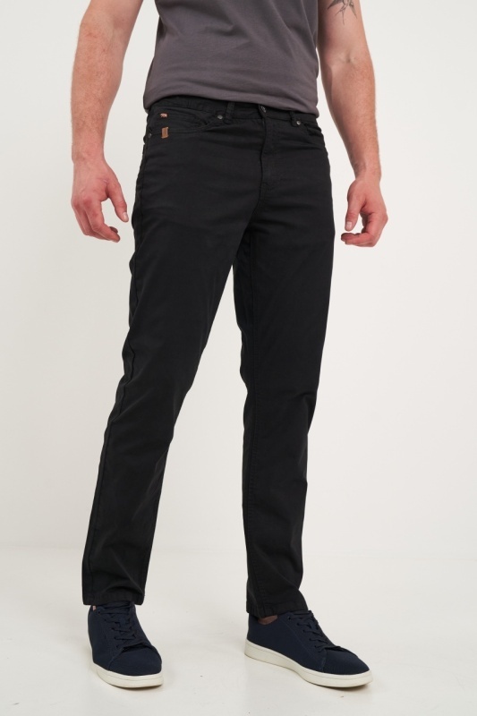 Timeout - Pantaloni lungi barbat de culoare uniforma - Img 3