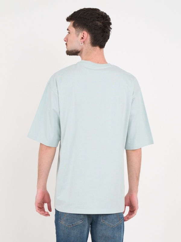 Timeout - Tricou barbat cu maneca scurta si imprimeu grafic - Img 4