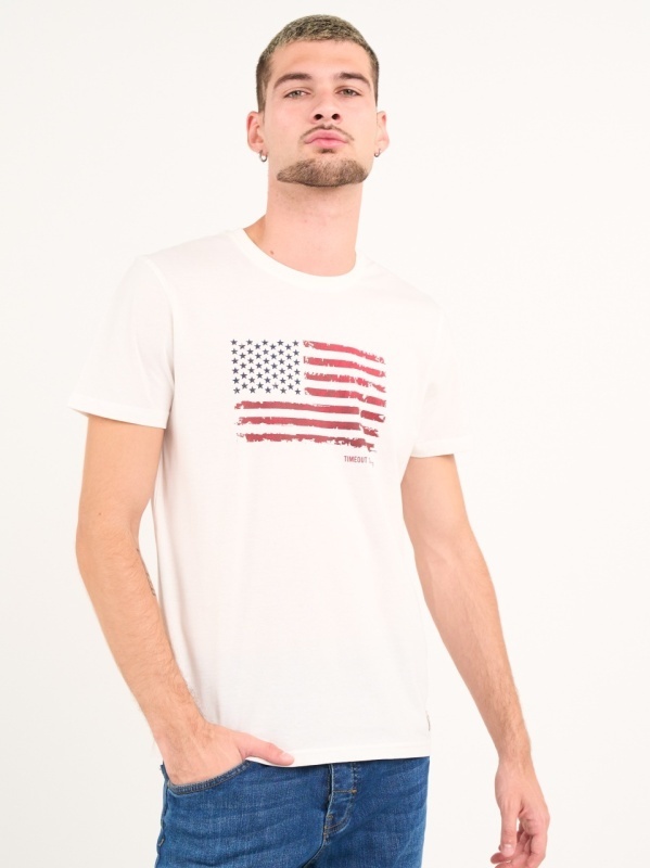 Timeout - Tricou barbat cu maneca scurta si imprimeu - Img 7