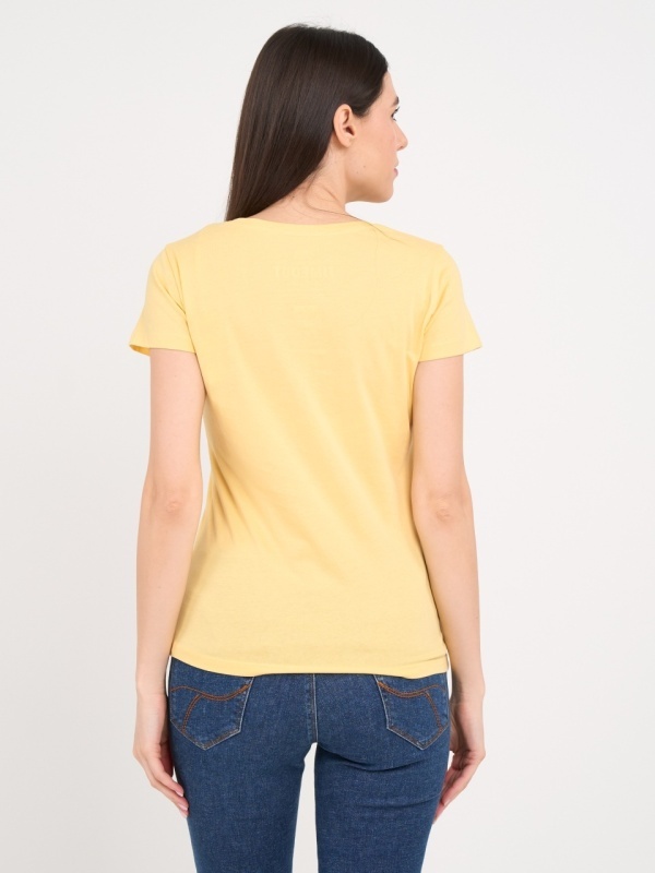 Timeout - Tricou dama cu maneca scurta si imprimeu text - Img 2