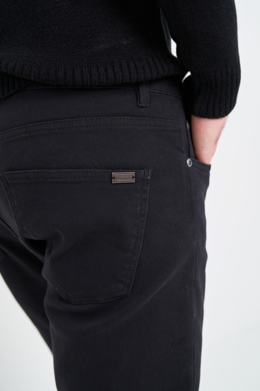 Kenvelo - Pantaloni barbat de culoare uniforma - Img 3